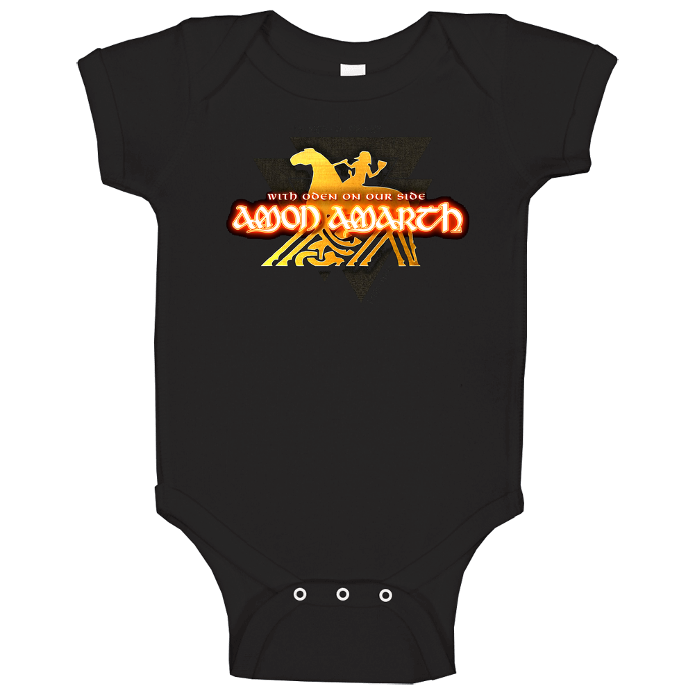 Amon Amarth Death Metal Baby One Piece Amon Amarth Death Metal Baby One Piece