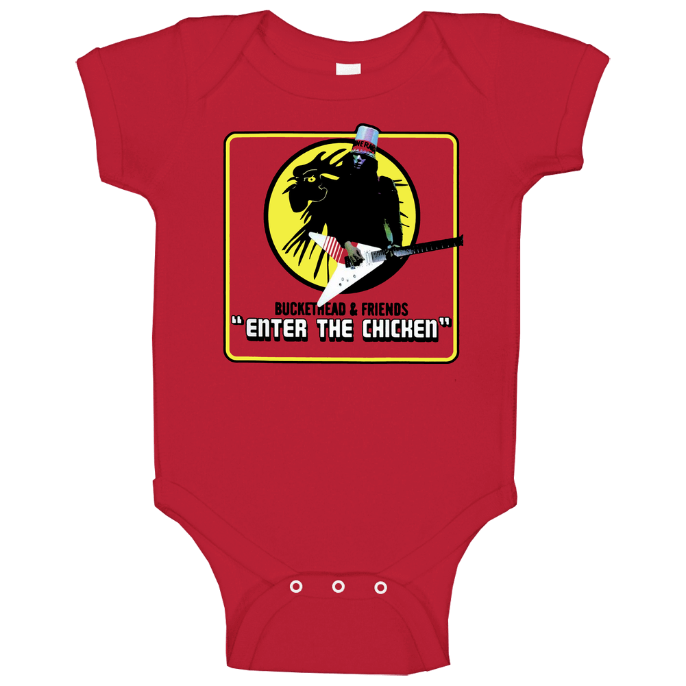 Buckethead Enter The Chicken Guitar Baby One Piece