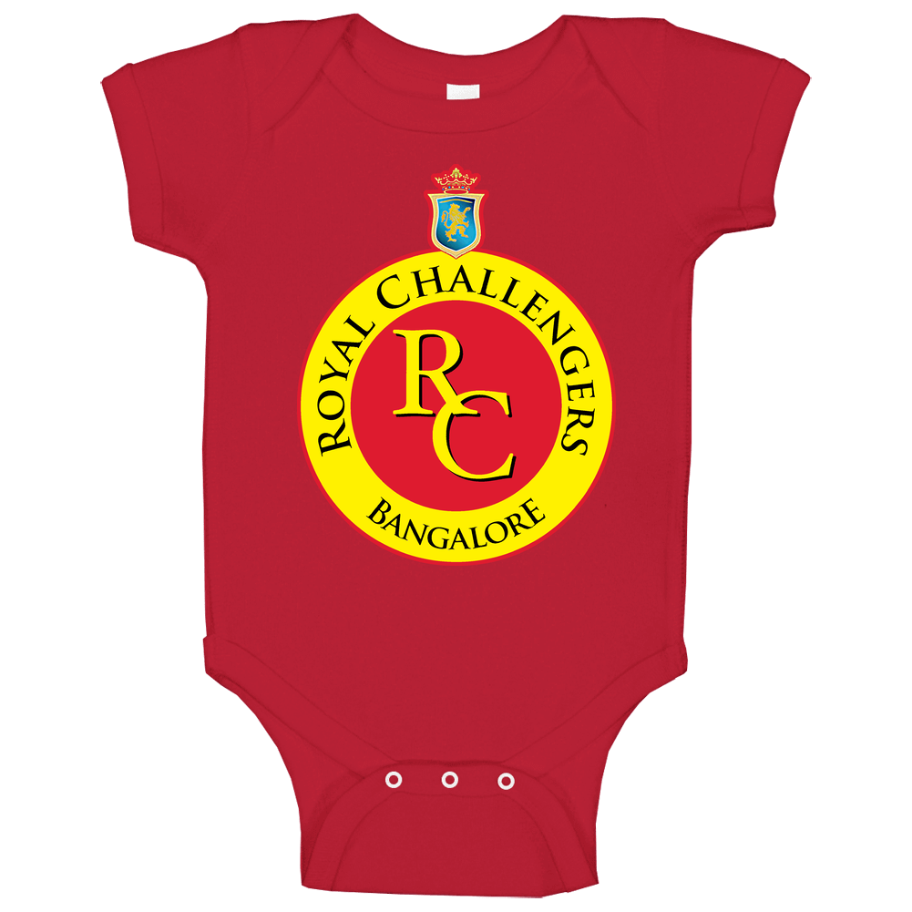 Banglore Royal Challengers Ipl Cricket India Baby One Piece Banglore Royal Challengers Ipl Cricket India Baby One Piece