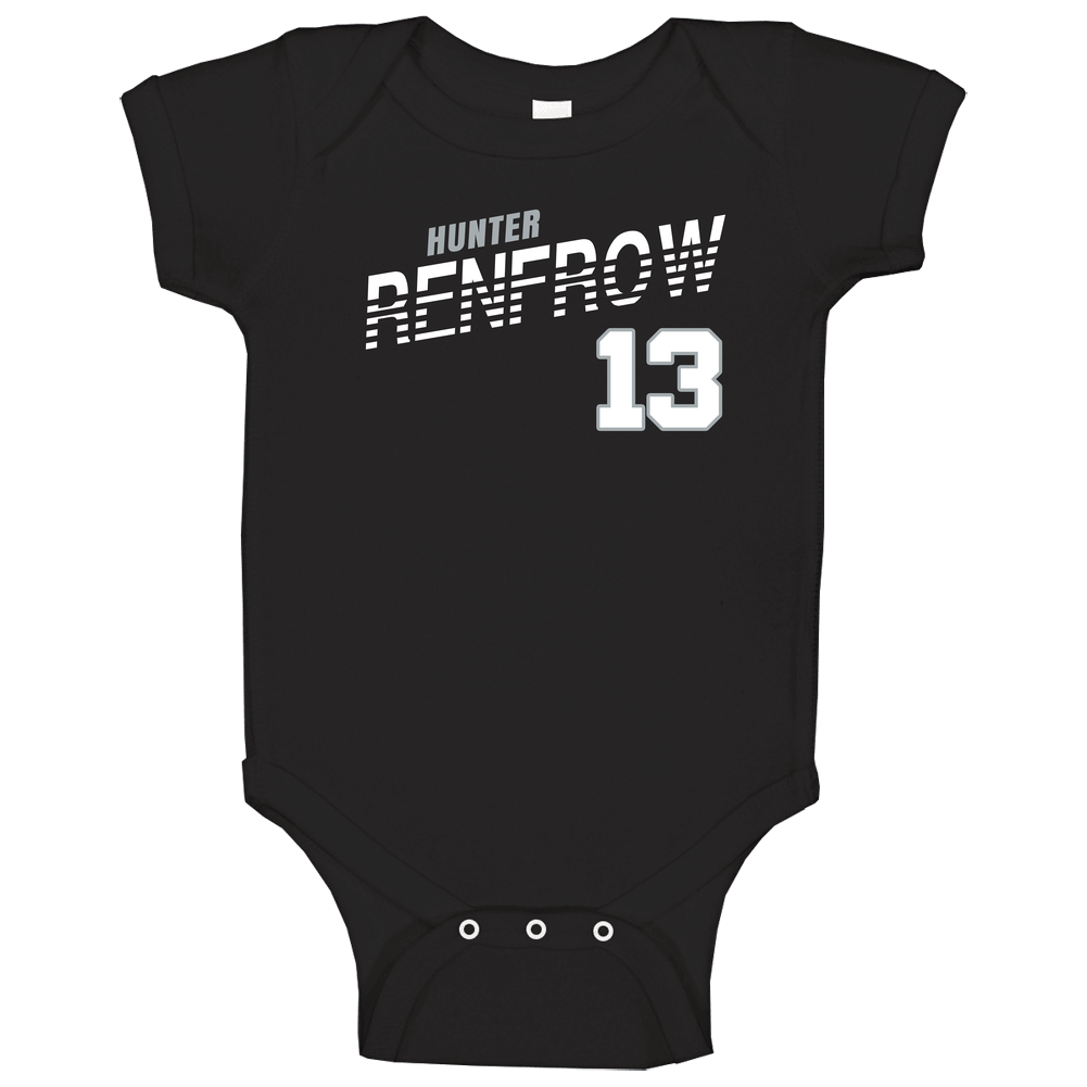 Hunter Renfrow 13 Favorite Player Fan Baby One Piece Hunter Renfrow 13 Favorite Player Fan Baby One Piece