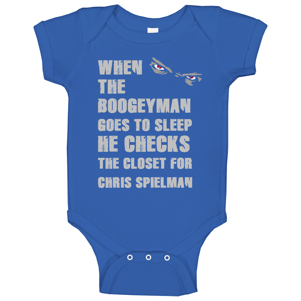 Chris Spielman Detroit Michigan Sports Boogeyman Baby One Piece Chris Spielman Detroit Michigan Sports Boogeyman Baby One Piece