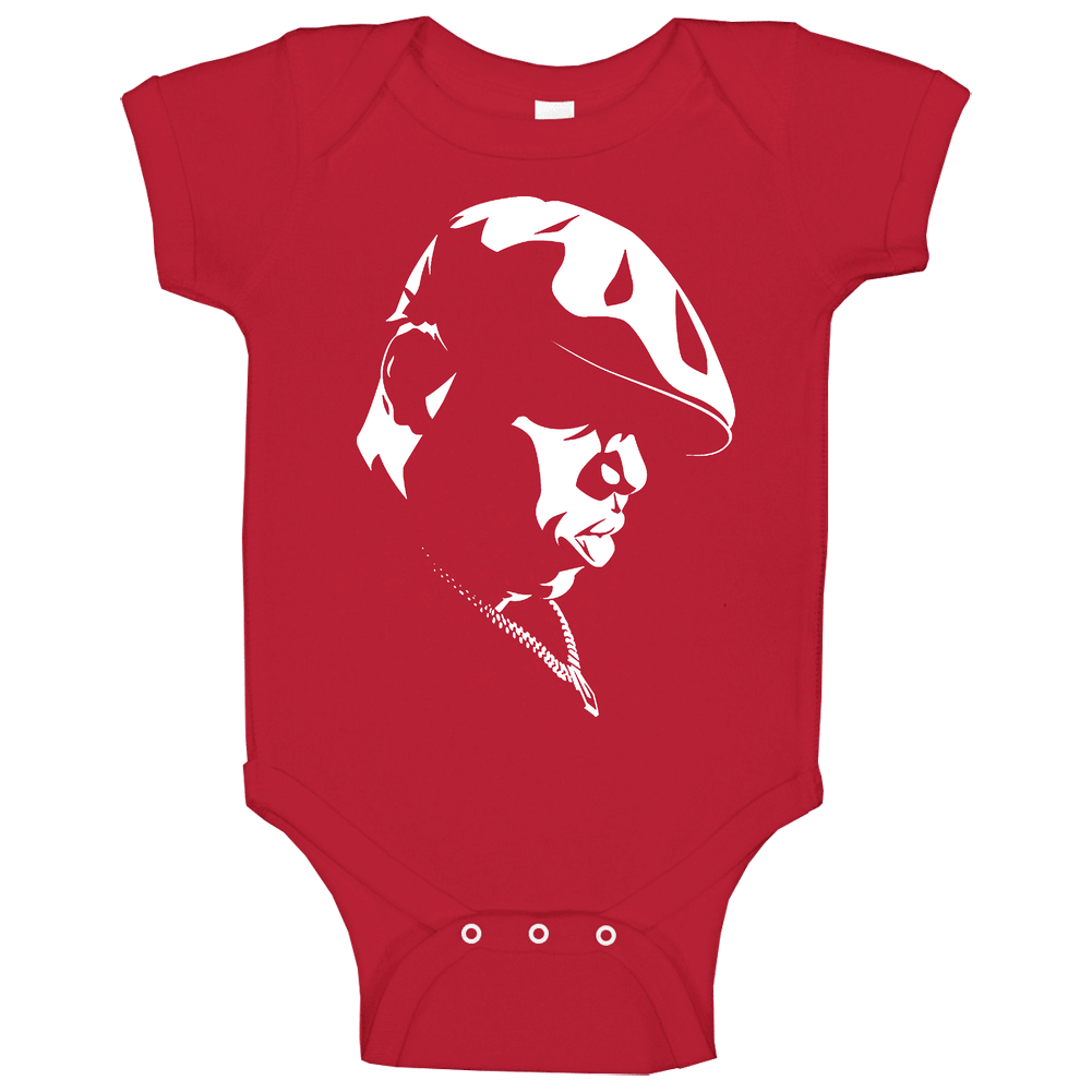 Notorious Big Biggie Smalls Hip Hop Silhouette Baby One Piece
