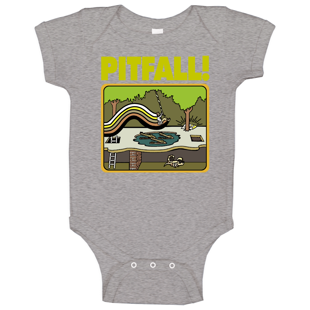 Pitfall Atari Baby One Piece Pitfall Atari Baby One Piece