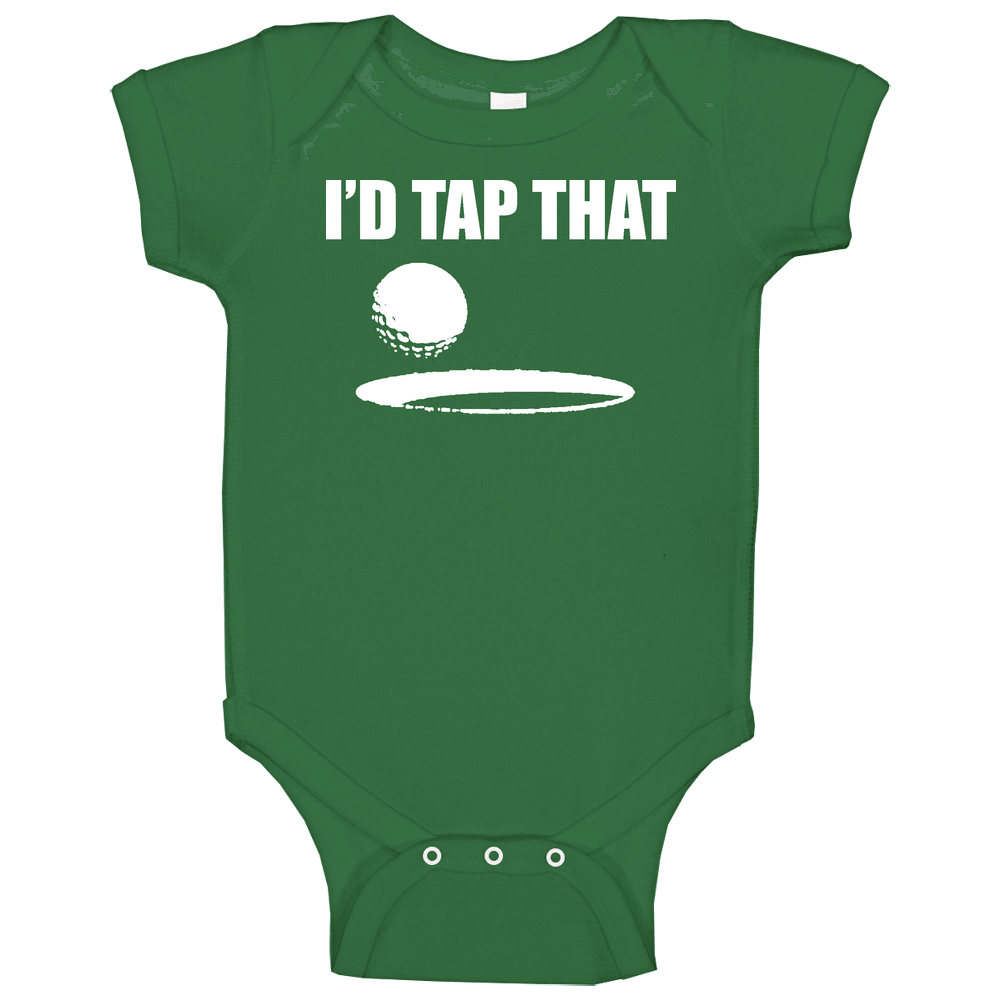 Golf Funny Id Tap That Baby One Piece Golf Funny Id Tap That Baby One Piece