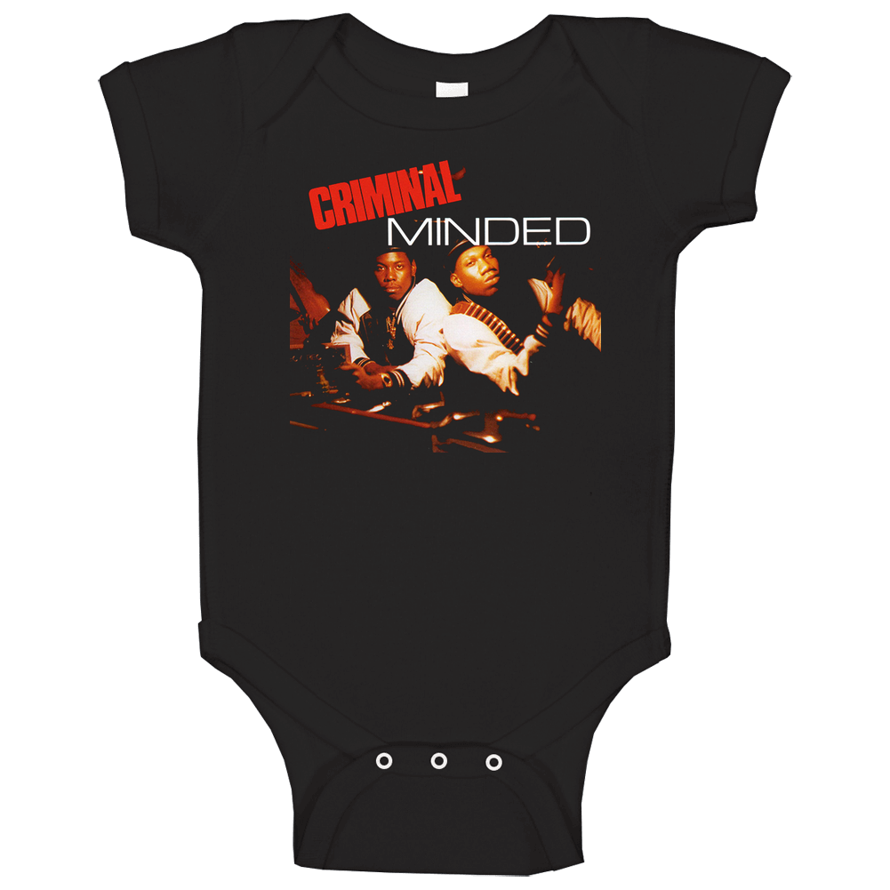 Boogie Down Production Criminal Minded Baby One Piece Boogie Down Production Criminal Minded Baby One Piece