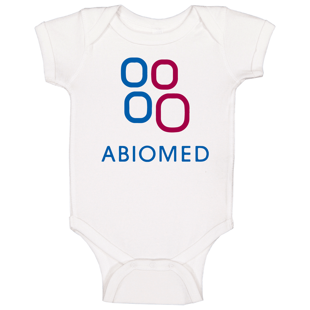 Abiomed Inc Medical Implant Devices Nasdaq Company Logo Employee Fan Baby One Piece Abiomed Inc Medical Implant Devices Nasdaq Company Logo Employee Fan Baby One Piece