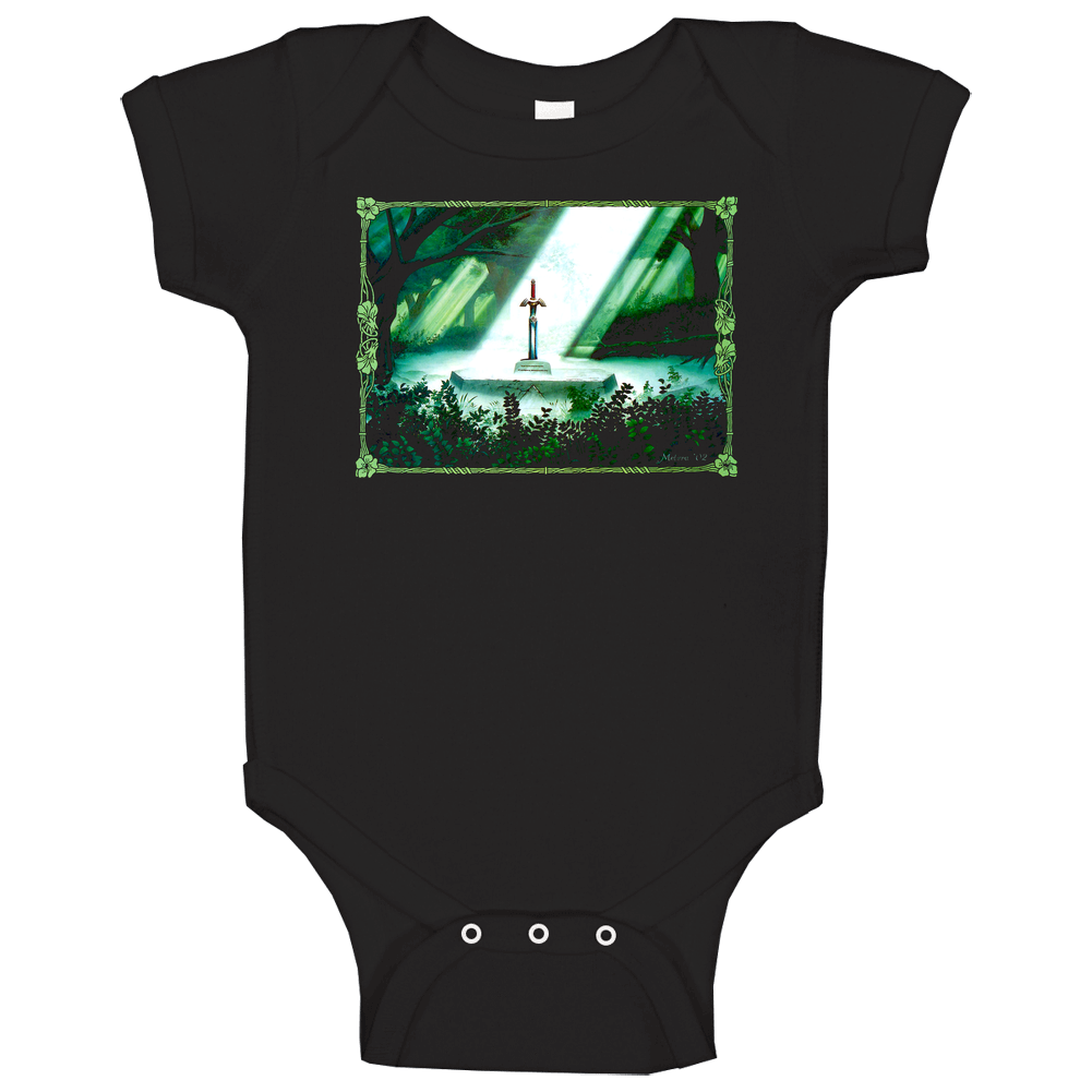 Legend Of Zelda Master Sword Baby One Piece Legend Of Zelda Master Sword Baby One Piece