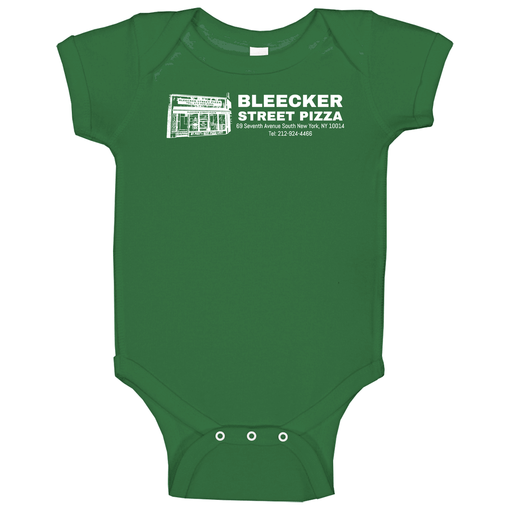 Bleecker Street Pizza Jersey City Restaurant Baby One Piece Bleecker Street Pizza Jersey City Restaurant Baby One Piece