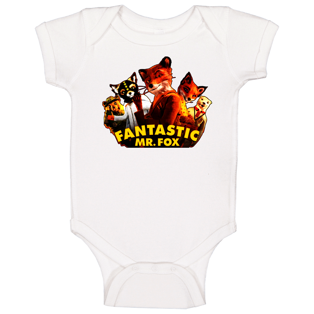 Fantastic Mr Fox Animated Baby One Piece Fantastic Mr Fox Animated Baby One Piece