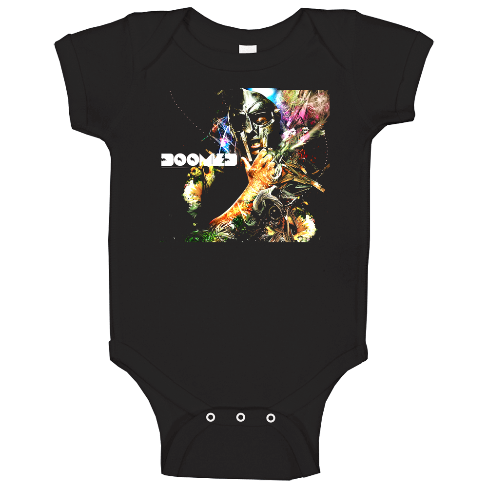 Mf Doom Doom onesie Baby One Piece Mf Doom Doom onesie Baby One Piece
