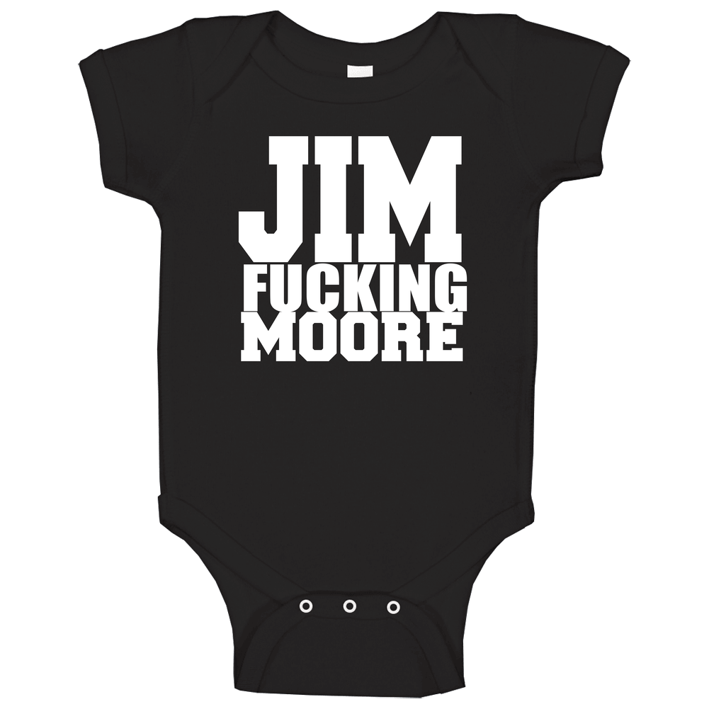 Channing Tatum Style Jim Fucking Moore Black onesie Baby One Piece