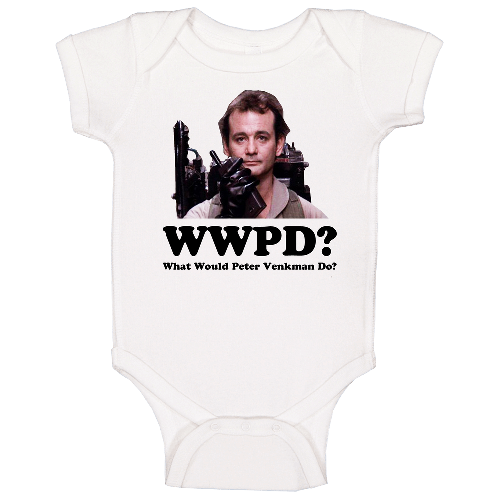 What Would Peter Venkman Do Ghostbusters onesie Baby One Piece