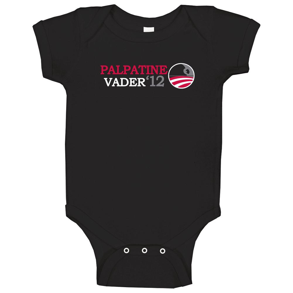 Palpatine Vader 2012 -vote For President 2012 onesie Baby One Piece