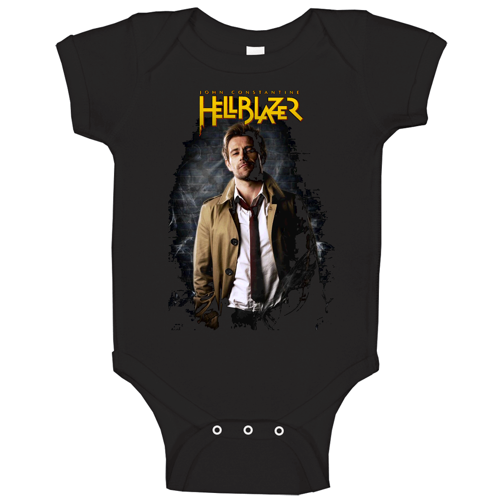 John Constantine Classic Comic Tv Show onesie Baby One Piece John Constantine Classic Comic Tv Show onesie Baby One Piece
