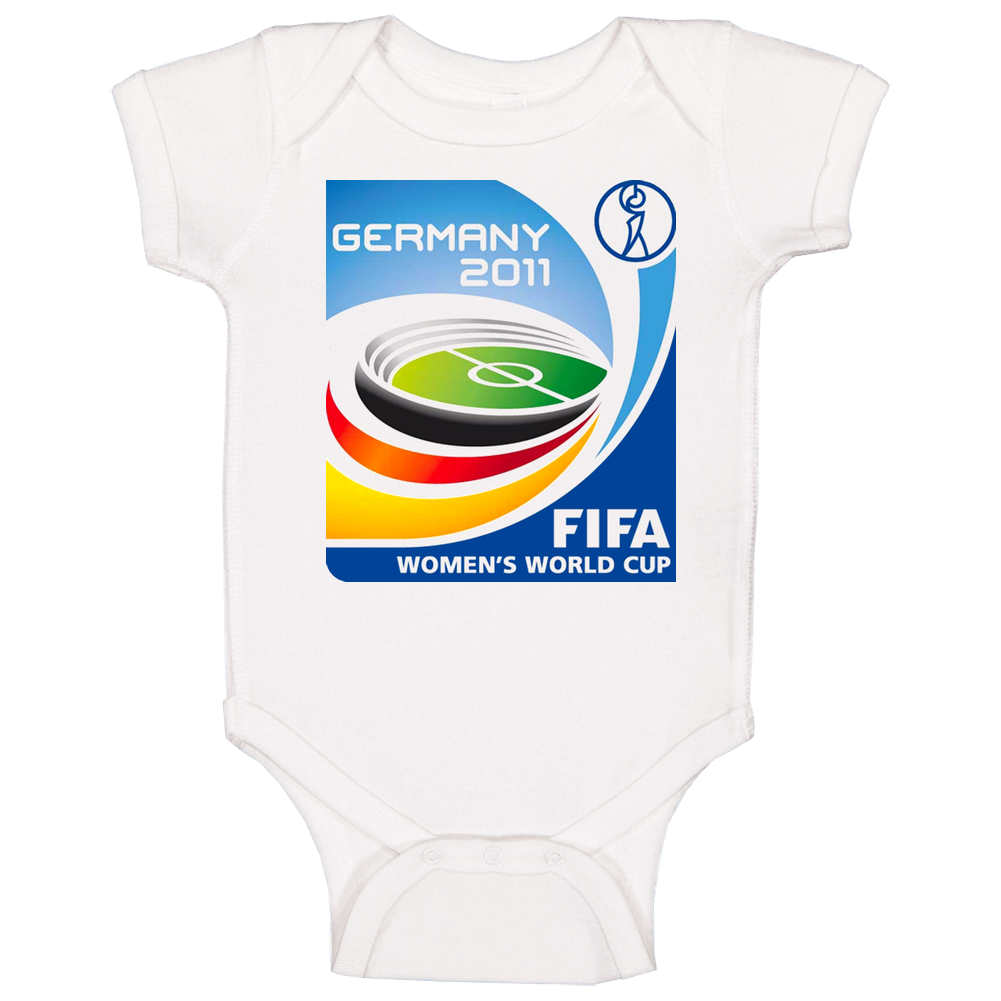 Germany 2011 Fifa Women's World Cup onesie Baby One Piece Germany 2011 Fifa Women's World Cup onesie Baby One Piece
