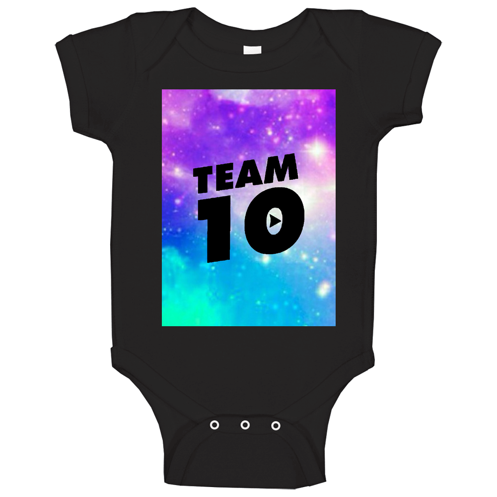 Galaxy Team 10- Jake Paul onesie Baby One Piece Galaxy Team 10- Jake Paul onesie Baby One Piece
