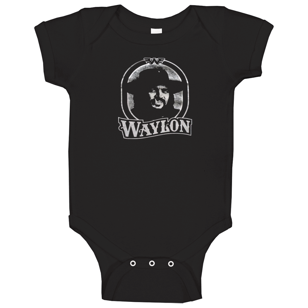 Waylon Waylon Jennings Music onesie Baby One Piece Waylon Waylon Jennings Music onesie Baby One Piece