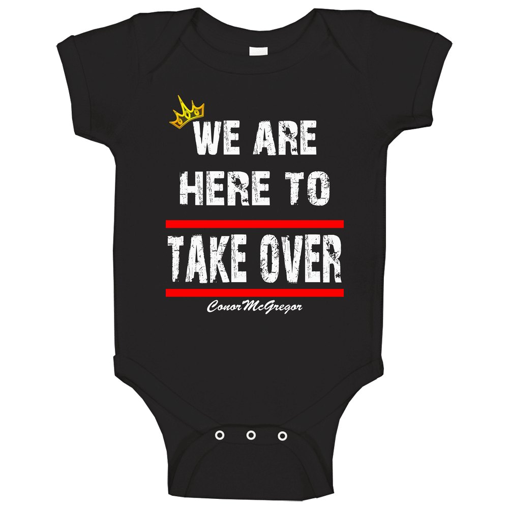 We're Here Conor onesie Baby One Piece We're Here Conor onesie Baby One Piece