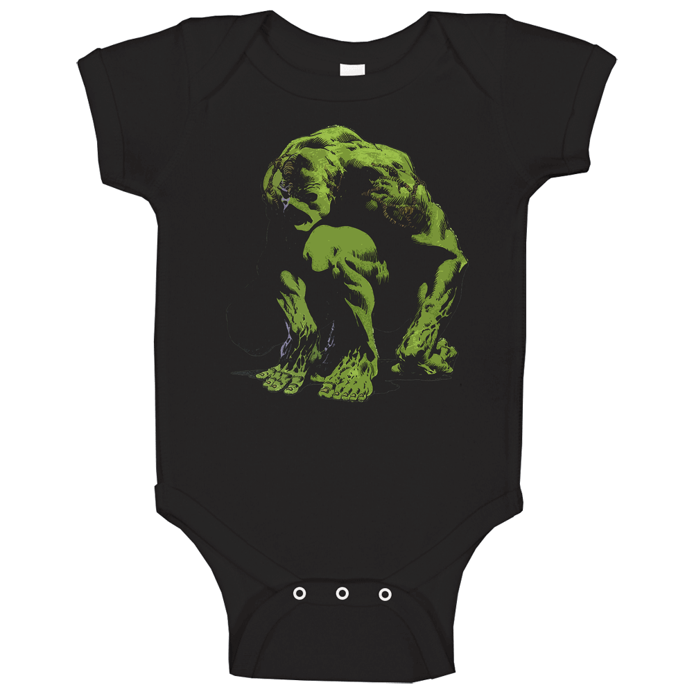 Swamp Thing Comics Image onesie Baby One Piece Swamp Thing Comics Image onesie Baby One Piece