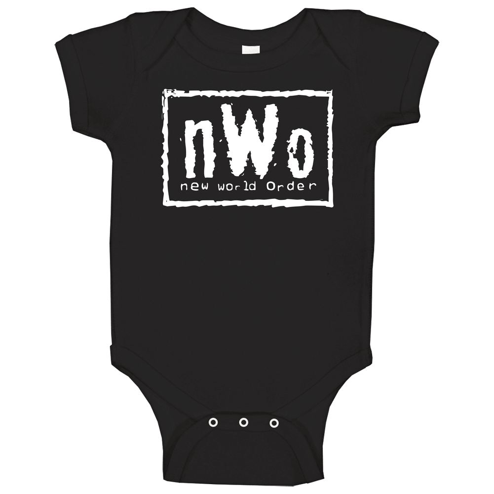 Nwo New World Order Wrestling onesie Baby One Piece Nwo New World Order Wrestling onesie Baby One Piece