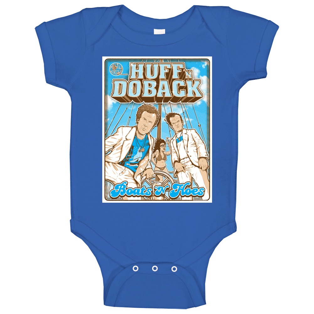 Boats And Hoes Tee Shirt T-shirt Tshirt Hoodie Stepbrothers onesie Baby One Piece