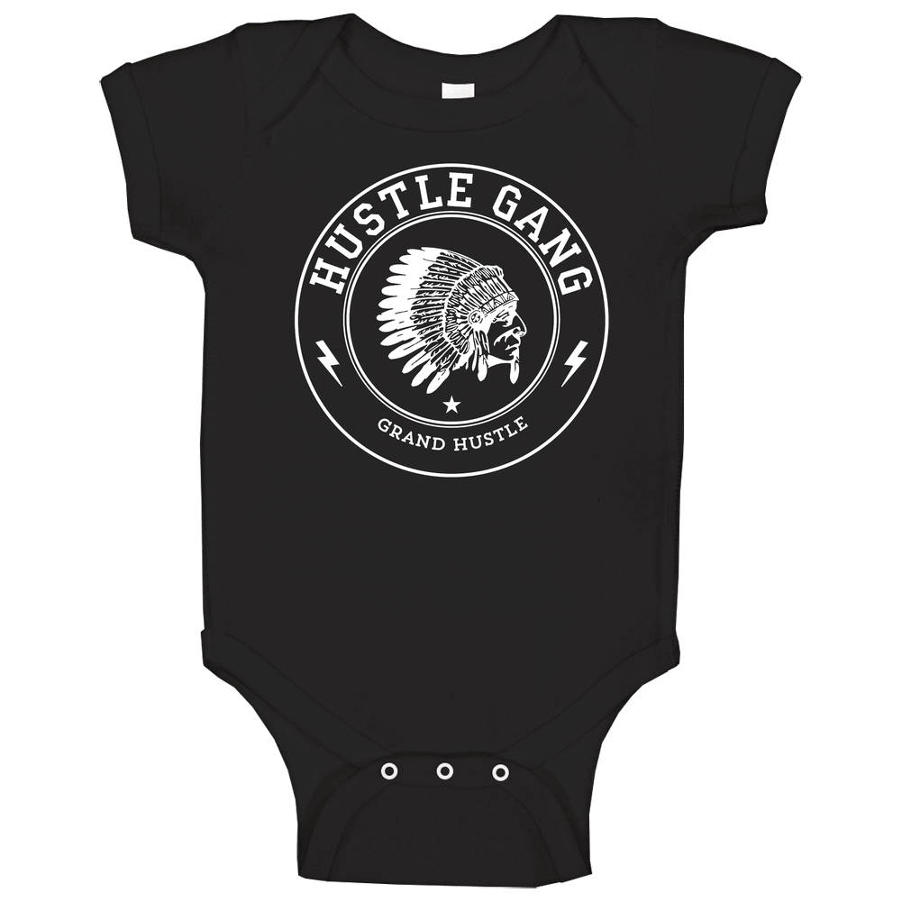 Hustle Gang 3 onesie Baby One Piece