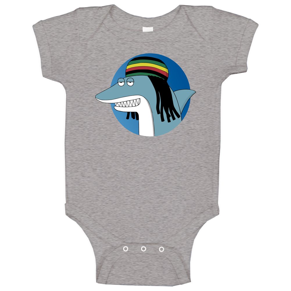 Reggae Shark Tee Baby One Piece Reggae Shark Tee Baby One Piece