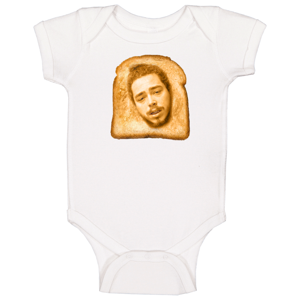 Toast Malone Post Parody Funny Meme Baby One Piece