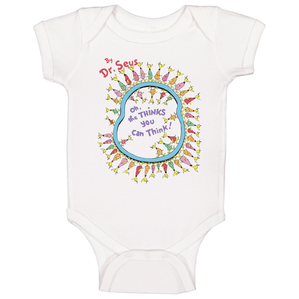 Oh, The Thinks You Can Think Dr Seuss Baby One Piece