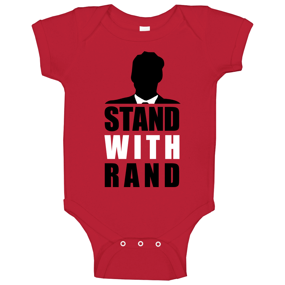 Stand With Rand Paul Republican Tea Party Ron Politics Baby One Piece