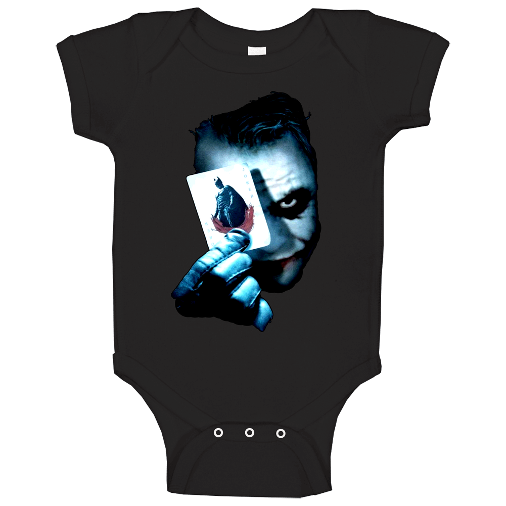 Heath Ledger Joker Dark Knightt Baby One Piece Heath Ledger Joker Dark Knightt Baby One Piece