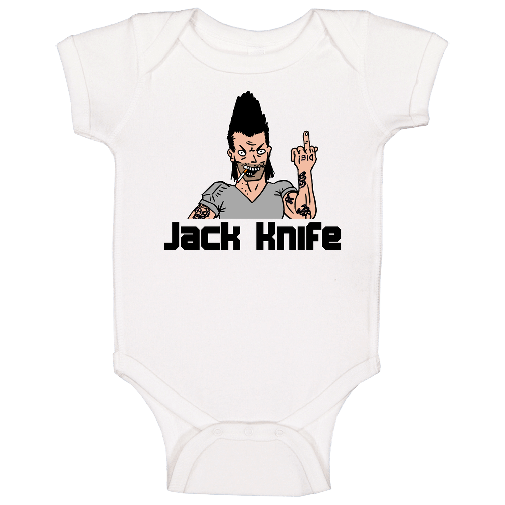 Jack Knife Superjail Baby One Piece