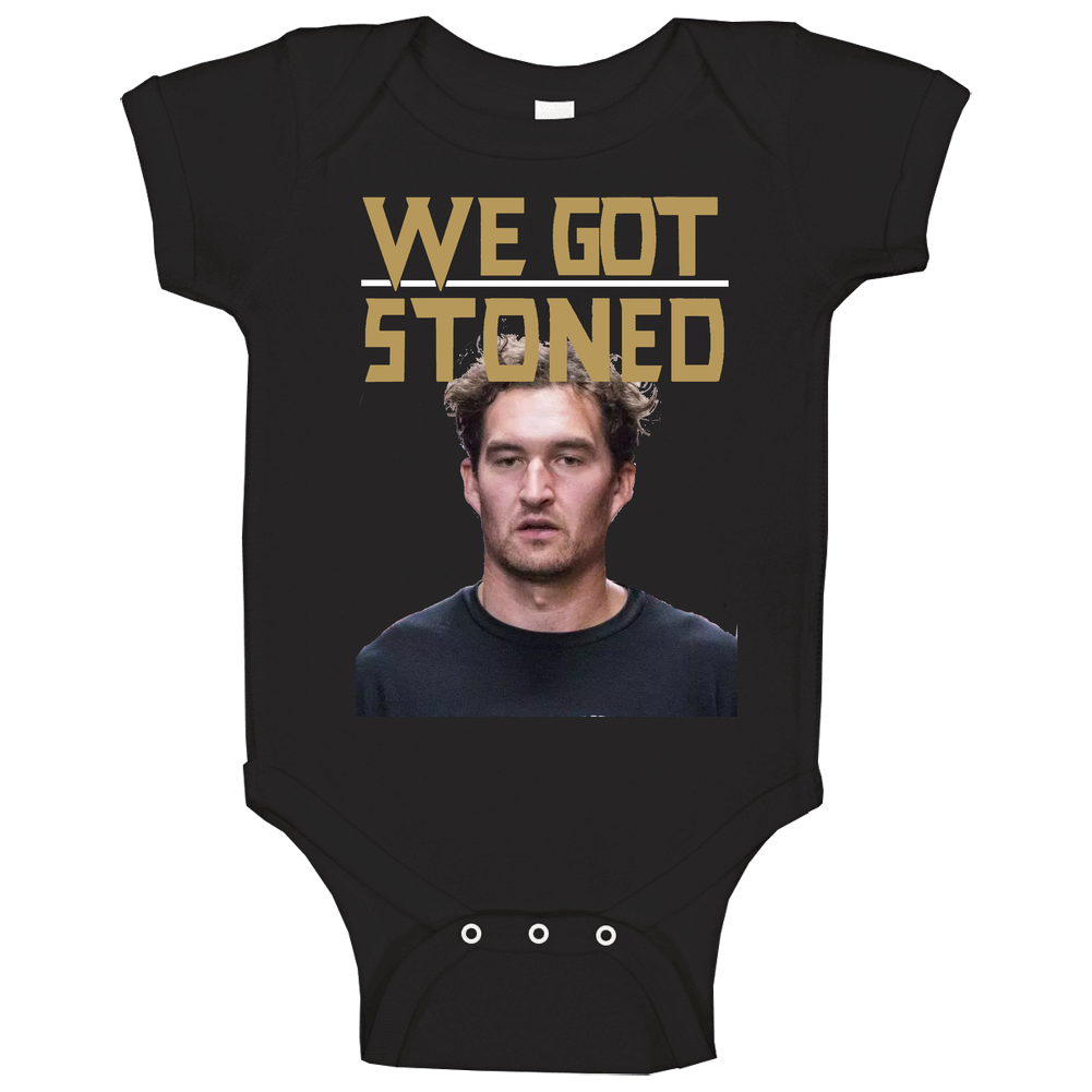 Mark Stone Vegas Golden Knights Hockey Trade Stoned Funny Baby One Piece