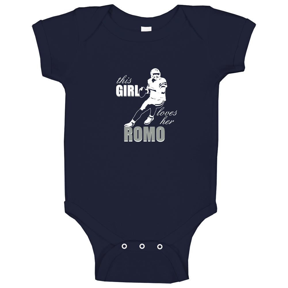 This Girl Loves Her Romo Baby One Piece This Girl Loves Her Romo Baby One Piece