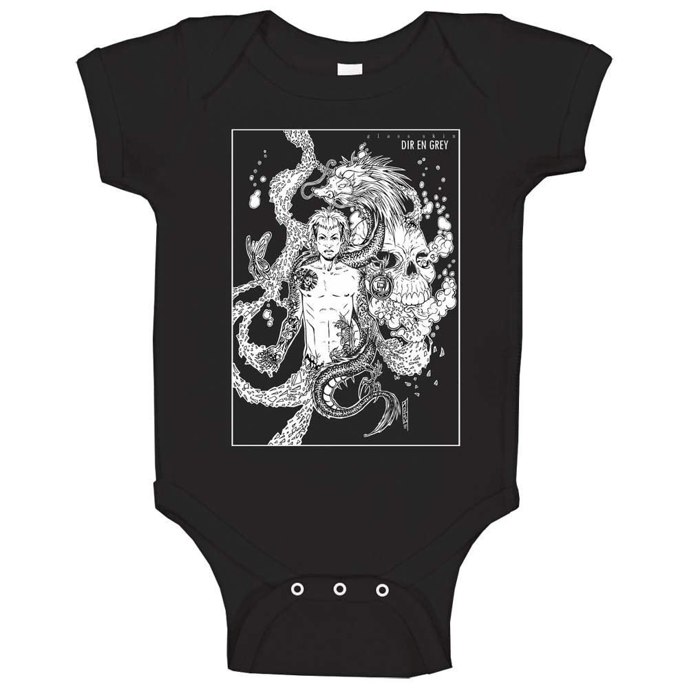 Dir En Grey - Glass Skin Pogv Baby One Piece Dir En Grey - Glass Skin Pogv Baby One Piece
