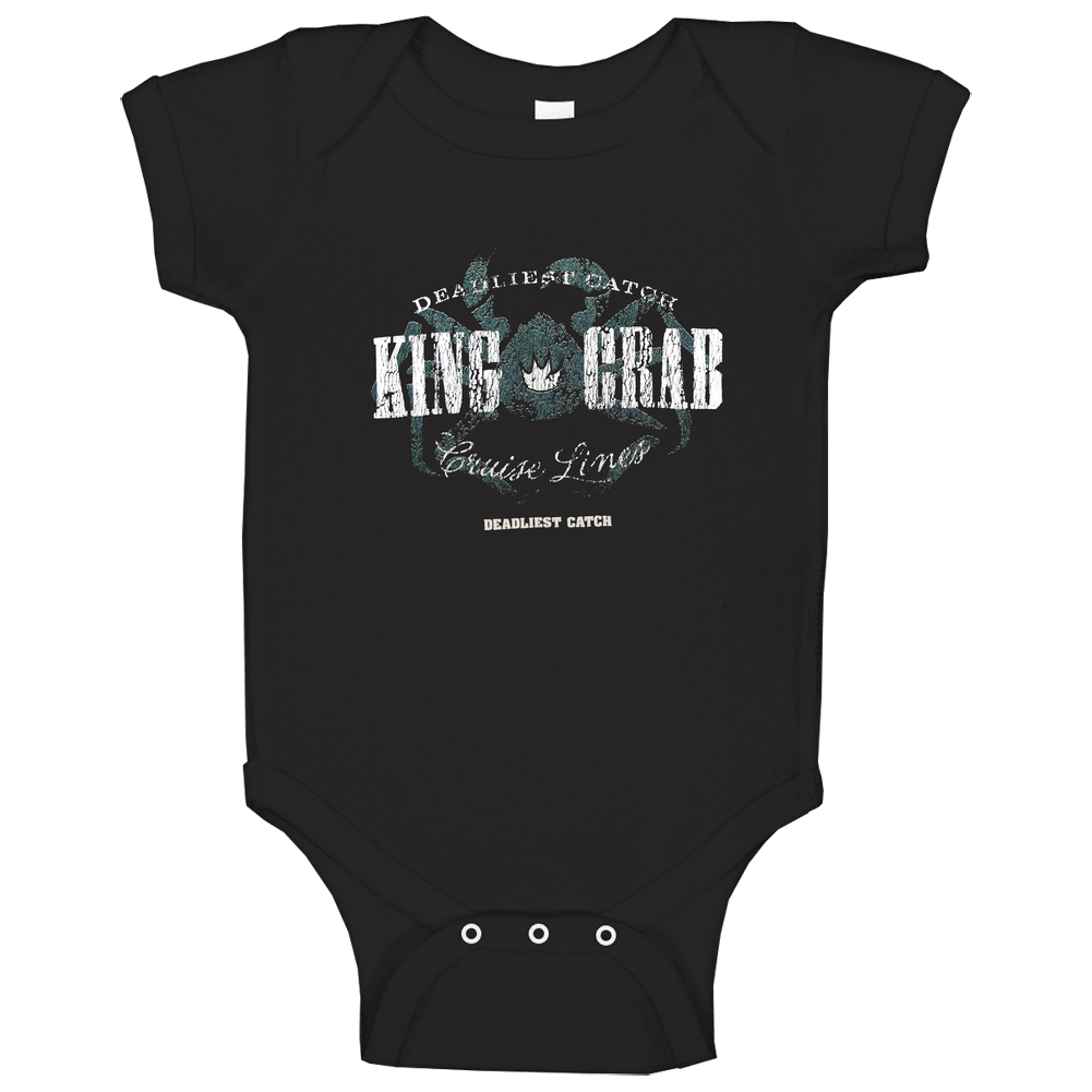 King Crab Fishing Deadliest Catch Baby One Piece King Crab Fishing Deadliest Catch Baby One Piece