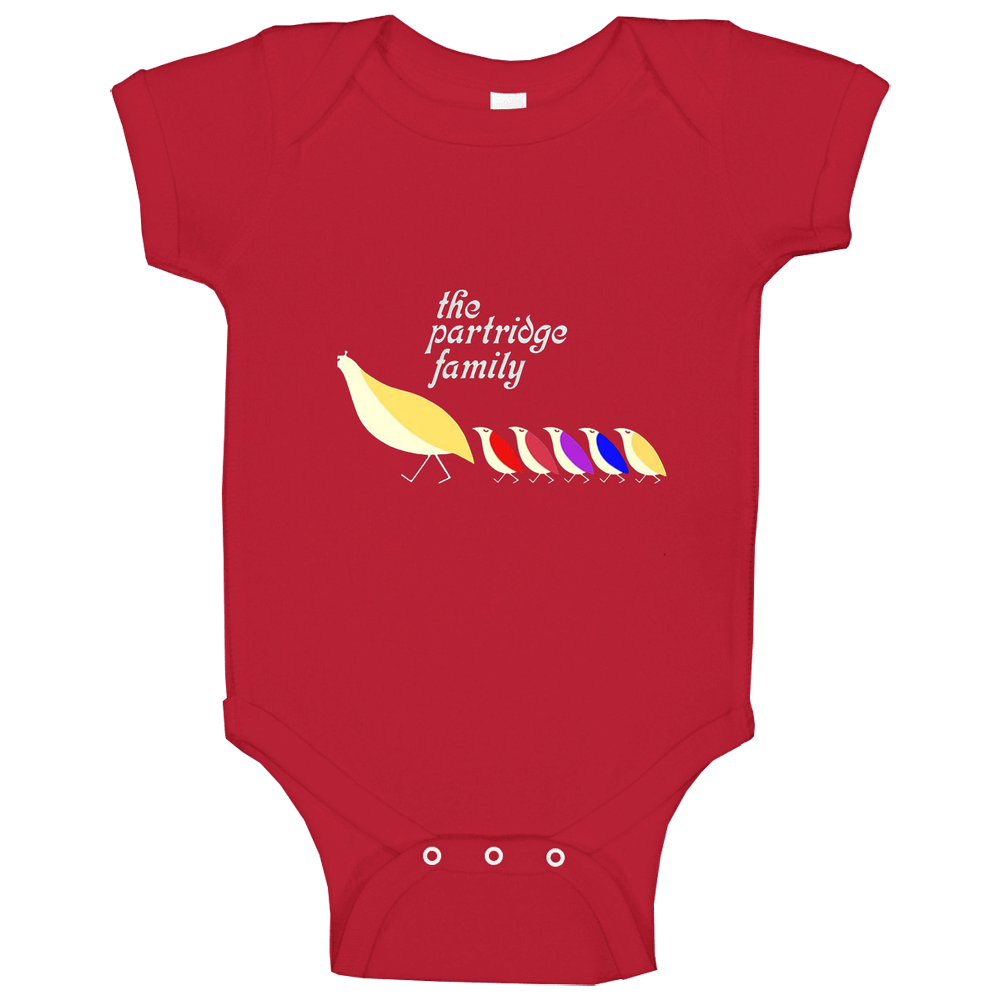 The Partridge Family Retro Tv Show Baby One Piece The Partridge Family Retro Tv Show Baby One Piece