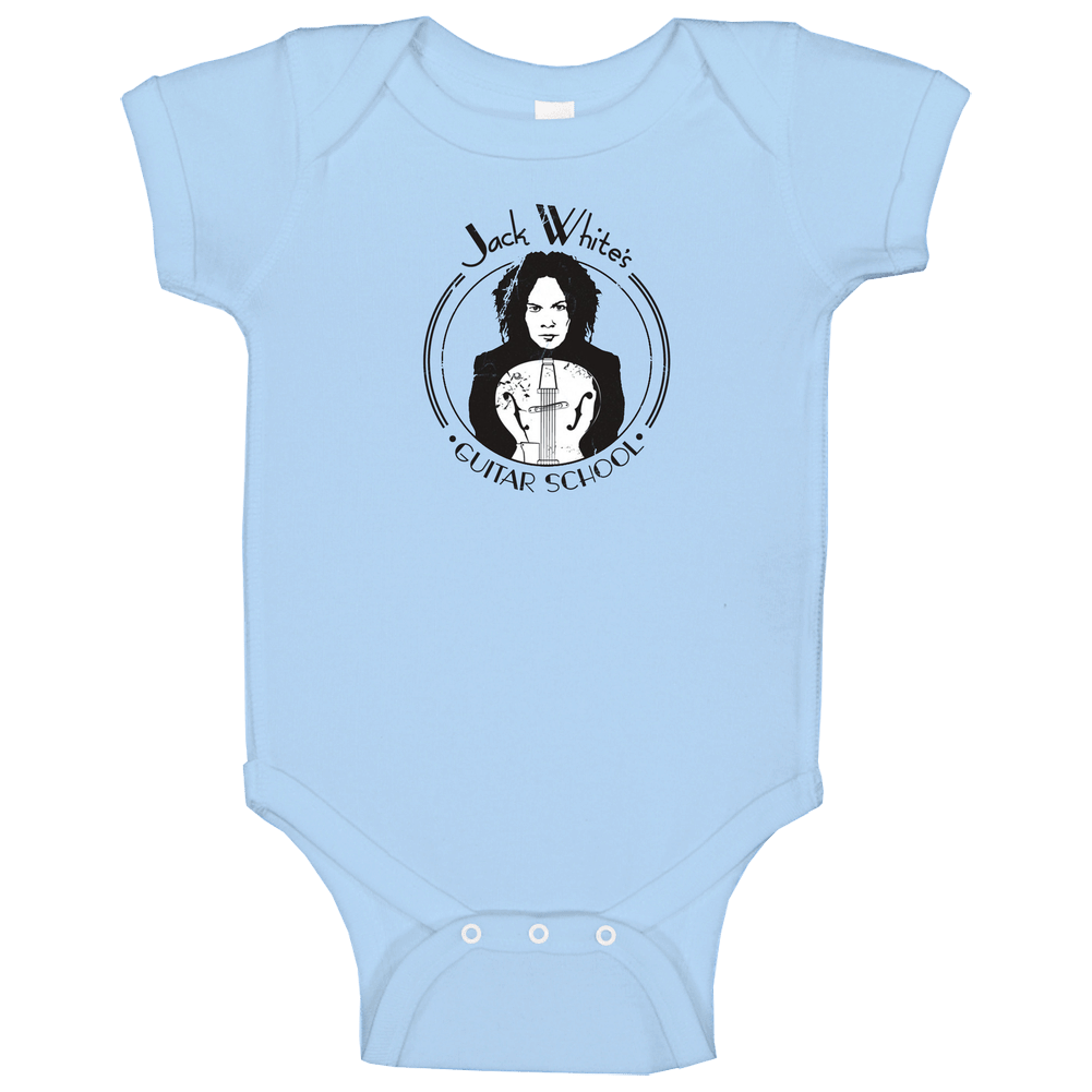 Jack White's Guitar School Music Baby One Piece Jack White's Guitar School Music Baby One Piece
