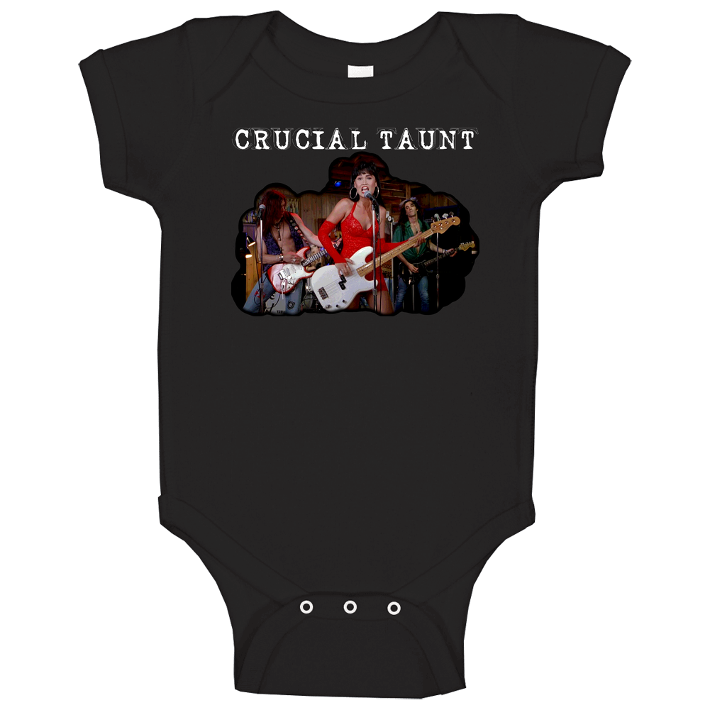 Crucial Taunt Waynes World Tia Carrere Baby One Piece