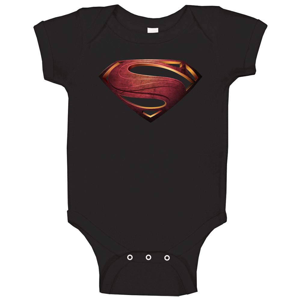 Superman Steel Baby One Piece Superman Steel Baby One Piece