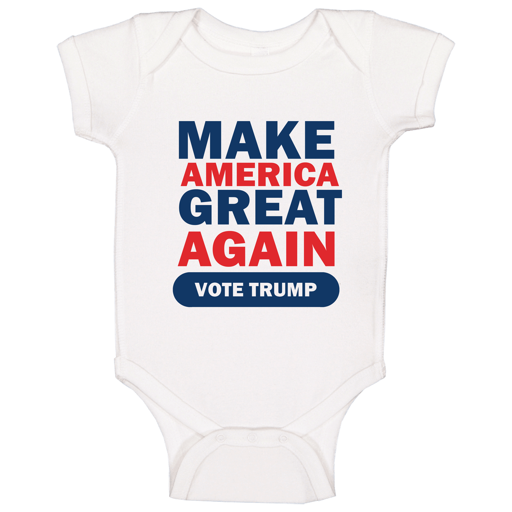 Make America Great Again Donald Trump Baby One Piece Make America Great Again Donald Trump Baby One Piece