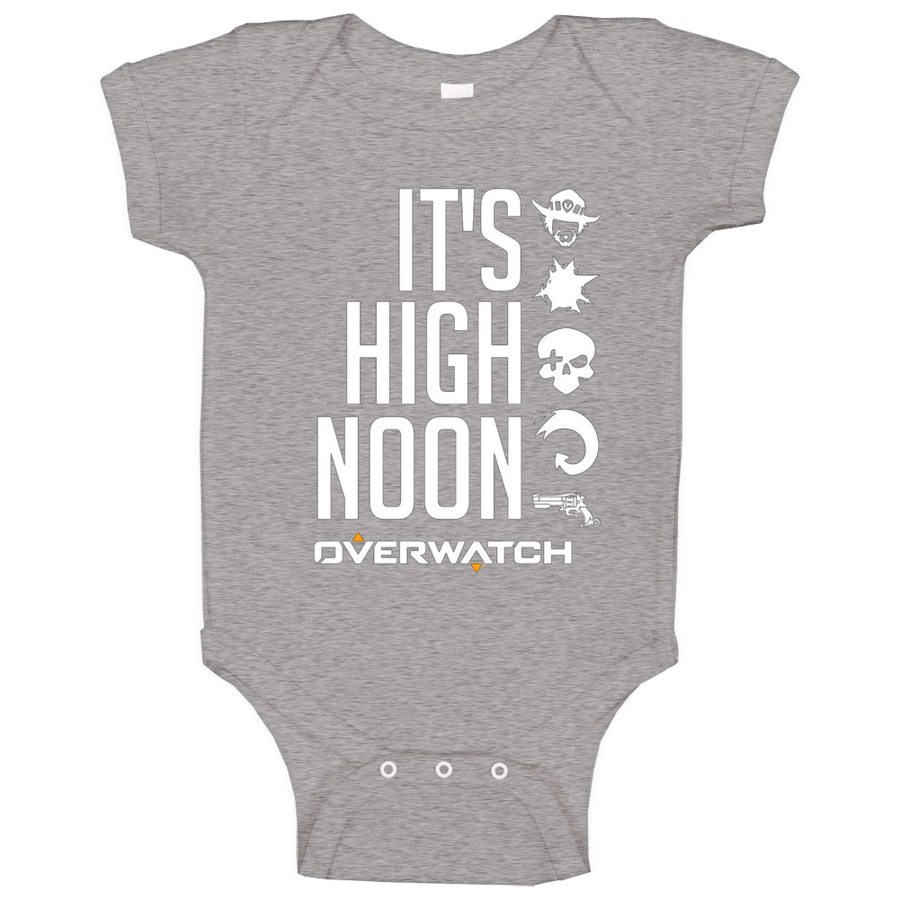 Overwatch Heroes T Shirt It's High Noon McCree Team Tee Baby One Piece