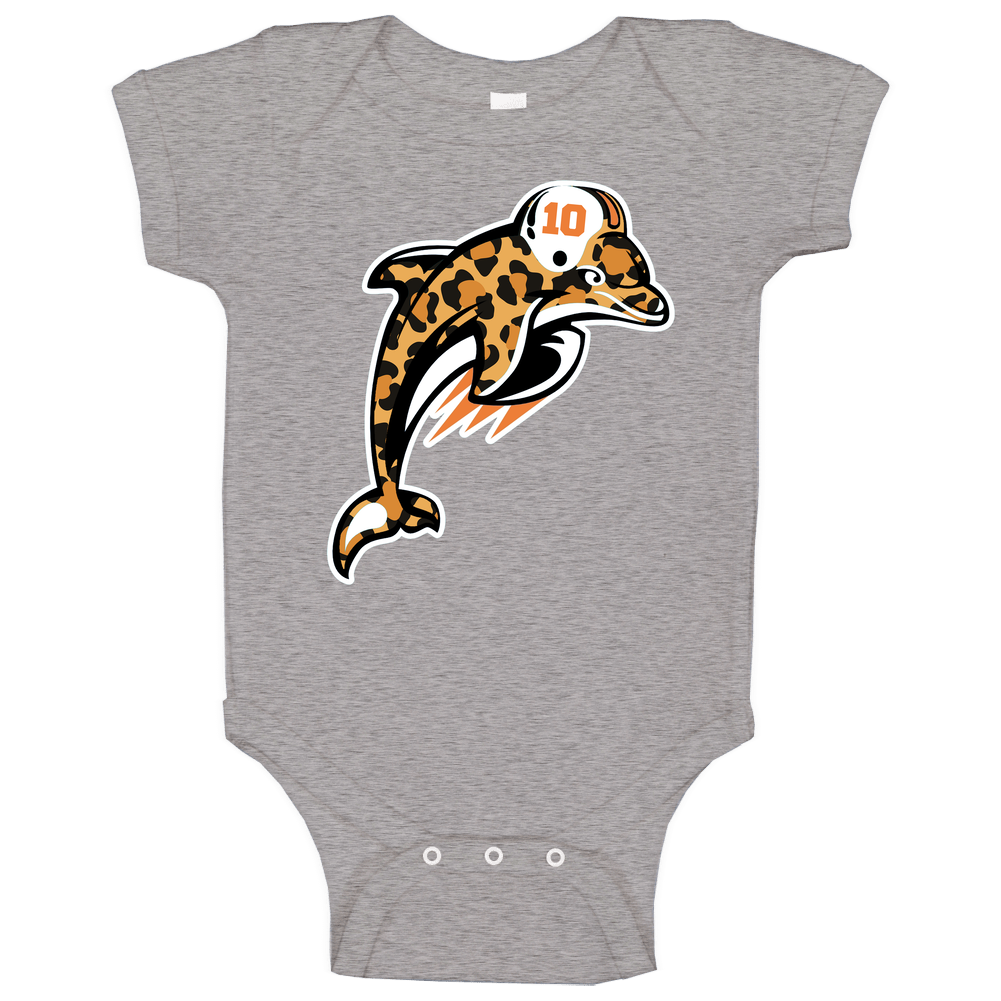 Tyreek Hill Cheetah Dolphin Baby One Piece