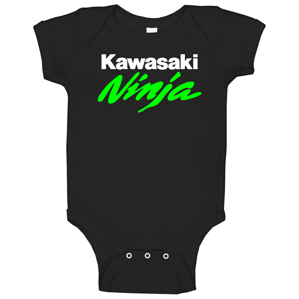 Ninja White-green Black romper jumpsuit Baby One Piece Ninja White-green Black romper jumpsuit Baby One Piece