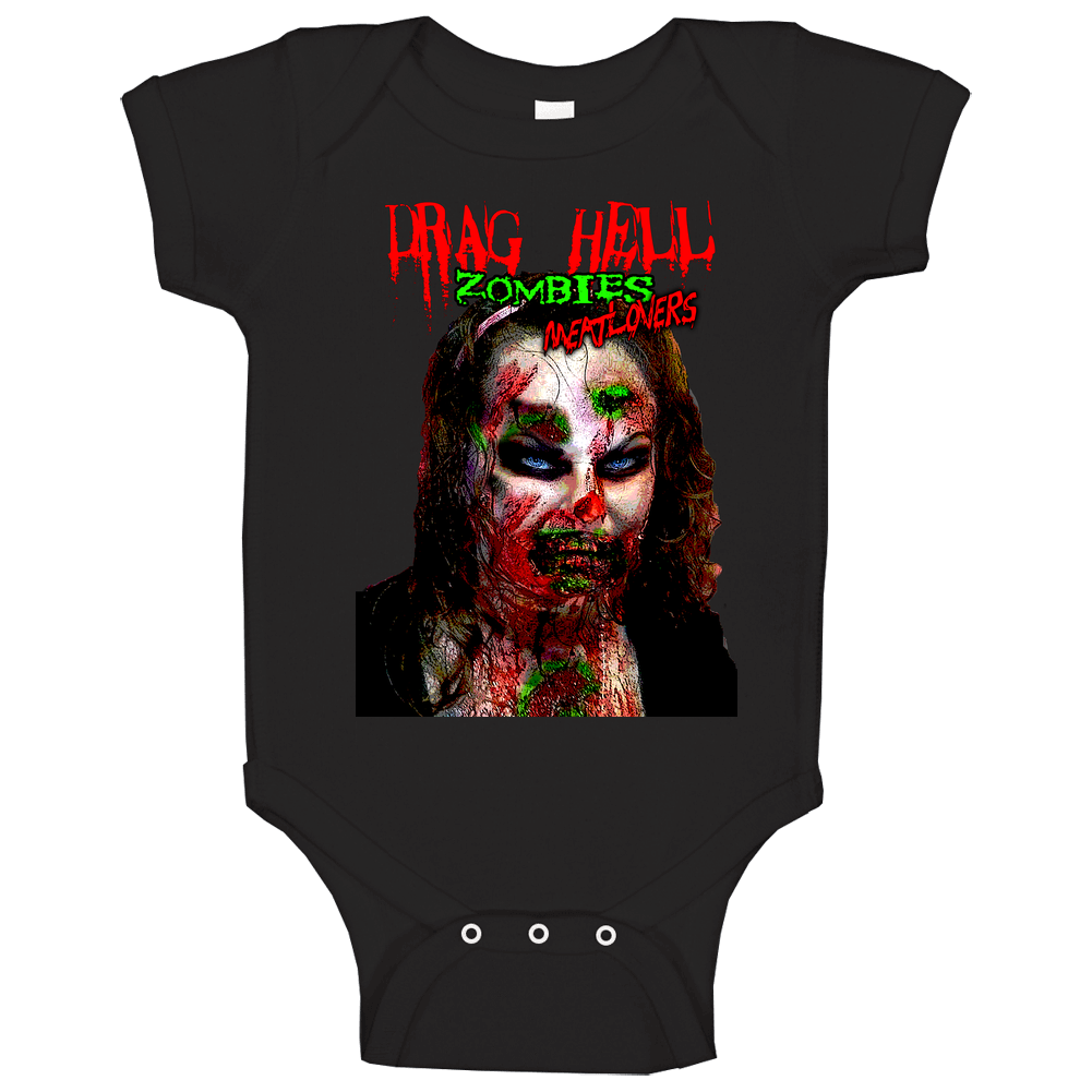 Drag Hell Zombies - Meat Lovers Official Movie T Shirt11 romper jumpsuit Baby One Piece