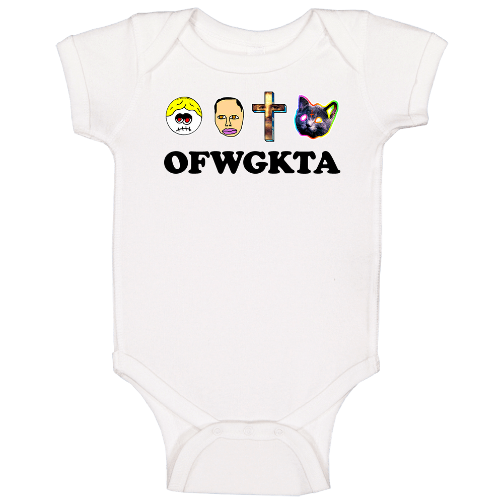 Ofwgkta Music Earl Wolf Emblem romper jumpsuit Baby One Piece