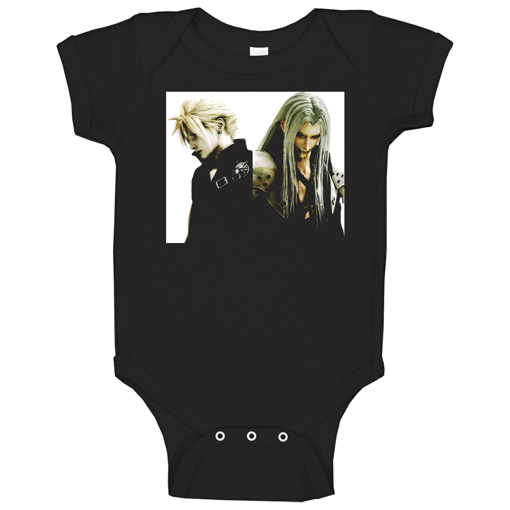 Final Fantasy Vii 7 Cloud Sephiroth Video Game Movie romper jumpsuit Baby One Piece Final Fantasy Vii 7 Cloud Sephiroth Video Game Movie romper jumpsuit Baby One Piece