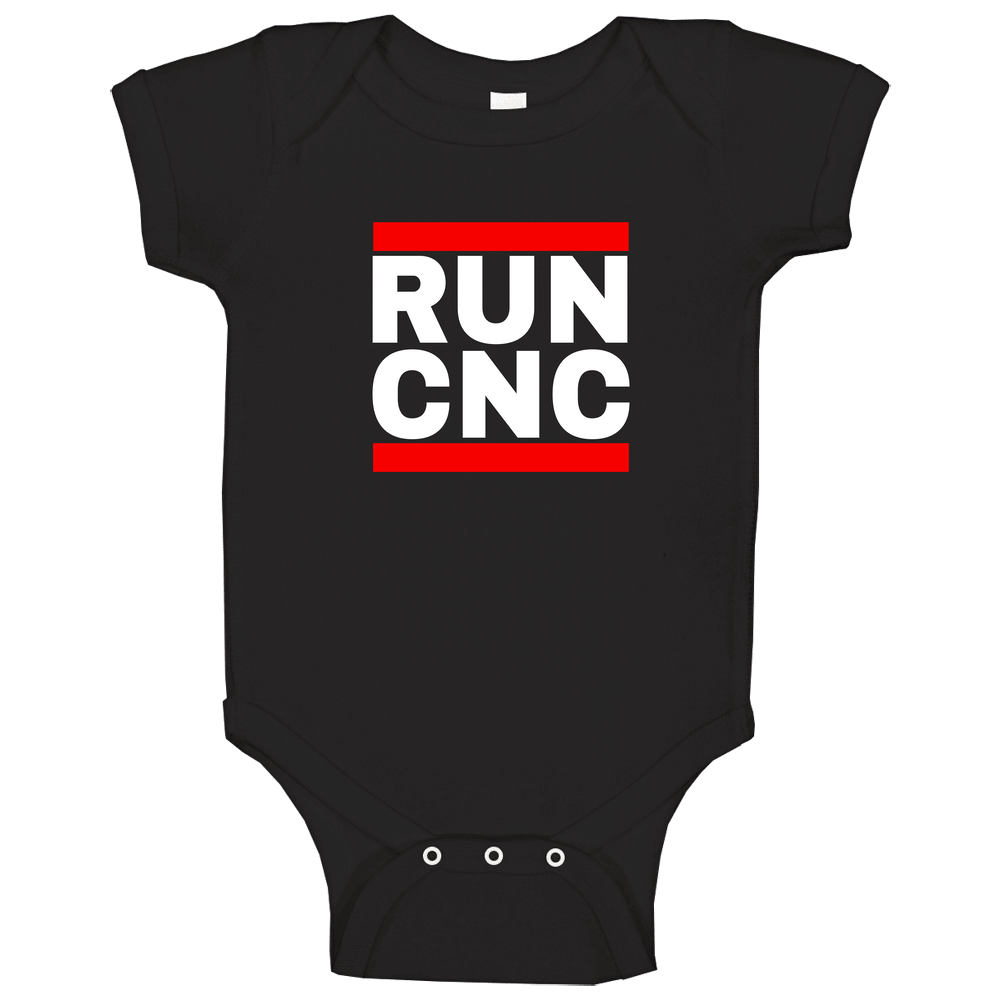 Run Cnc Machinist Engineer romper jumpsuit Baby One Piece