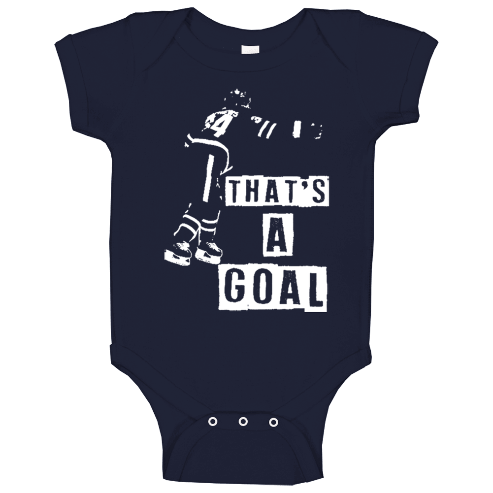 Auston Matthews Toronto Maple Leafs That's A Goal Cool Funny Nhl Fan romper jumpsuit Baby One Piece