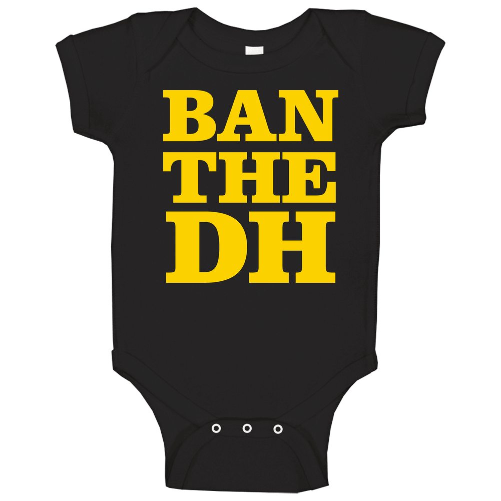 Bob Walk Ban The Dh Pittsburgh Basball romper jumpsuit Baby One Piece